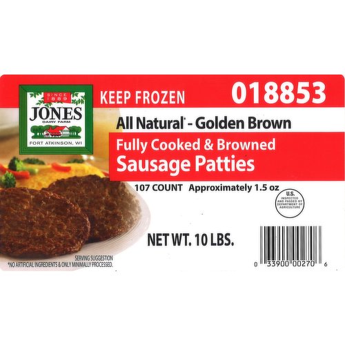 Jones Sausage Patty